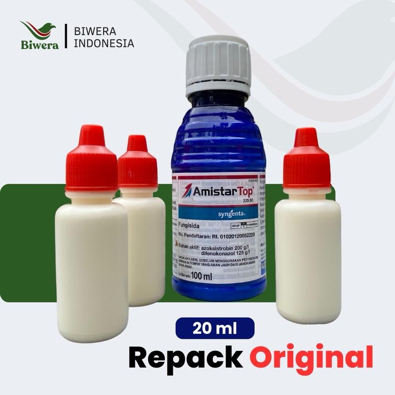 Amistartop 325 SC Fungisida sistemik  Kemasan Repack 20ml Mengendalikan penyakit jamur 3
