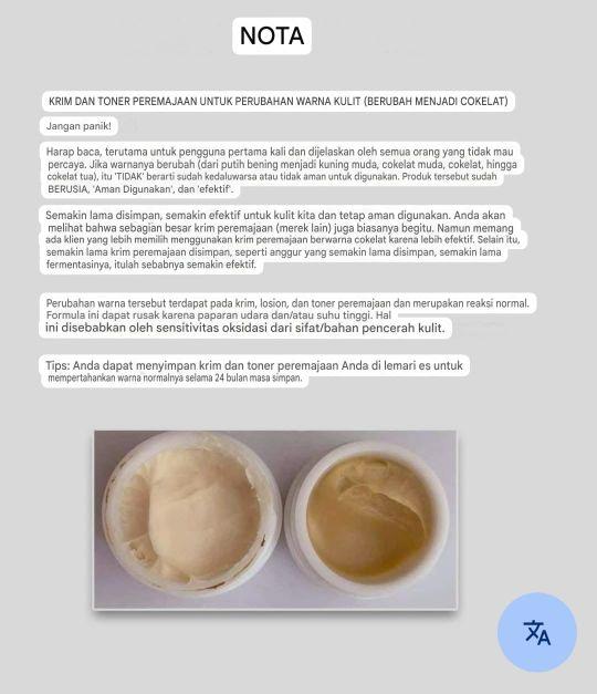 BERLIAN SKINCARE ( KHUSUS SATUAN )