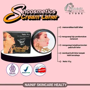 Sh cosmetic cream untuk leher hitam bpom