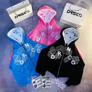 Hoodie BOXY zipper DRN.CO 1996 Sablon Foaming Sherva Bercak warna bahan Premium