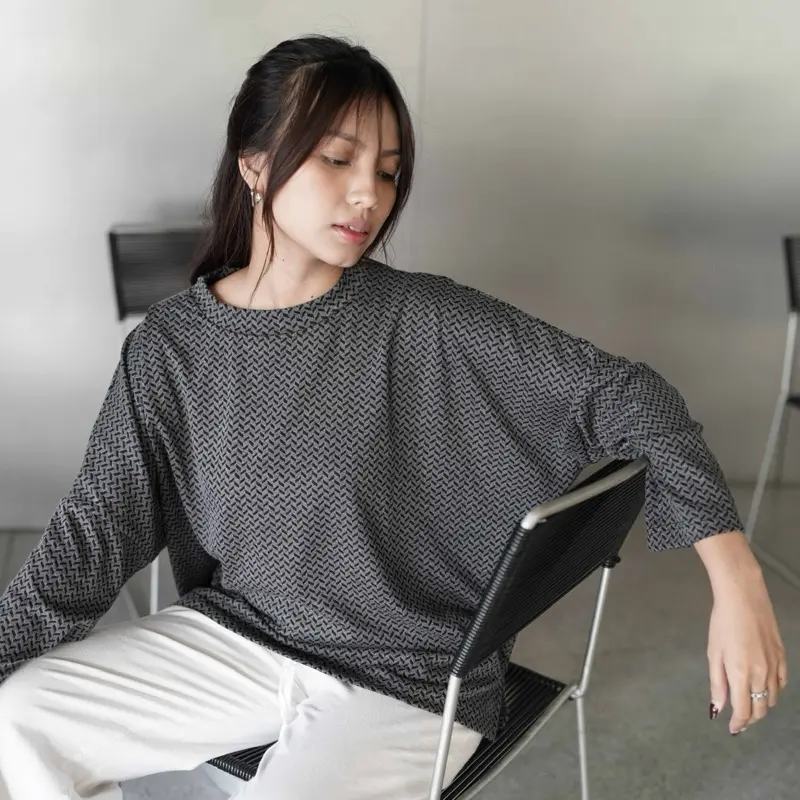 Alaska Knit Atasan Casual Oversize by Monicathelabel_ 1