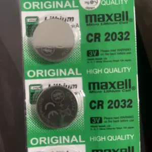 Baterai 1 Lembar Isi 5pcs MXL / MAXELL CR2032 Lithium Cell Battery Remot Jam Tangan kalkulator Keyless Motor Mobil Alat2 Elektronik