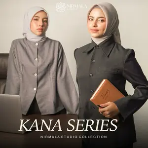 Nirmala Kana Series - Hijab Paris Jepang Polos Premium Adem Nyaman Daily Kerudung Muslim Lembut