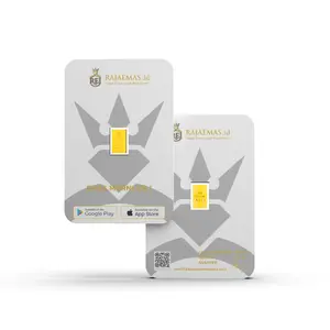 Emas Murni Asli Emas Batangan 0, 5 Gram 24K Bersertifikat Asli