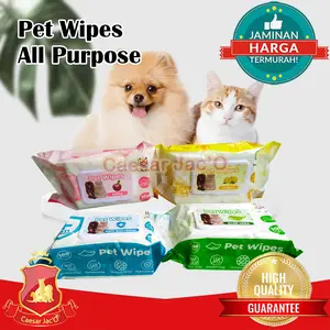 Tisu Basah Multi Fungsi Hewan Anjing Kucing / Pet Wipes Multi Purpose