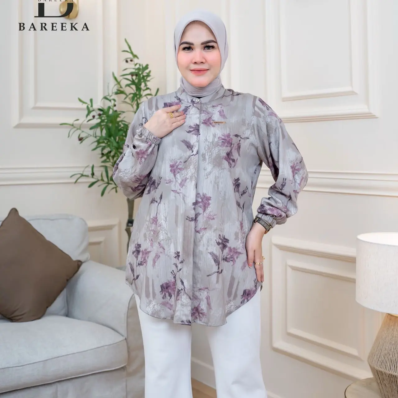 Sheany shirt by bareeka  Atasan
