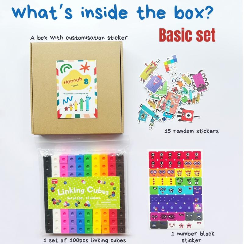 Product Introduction of [SG Seller] Kids Birthday Goodie Bag number blocks Return Gifts numberblocks number block kit return gift children's day gift 2