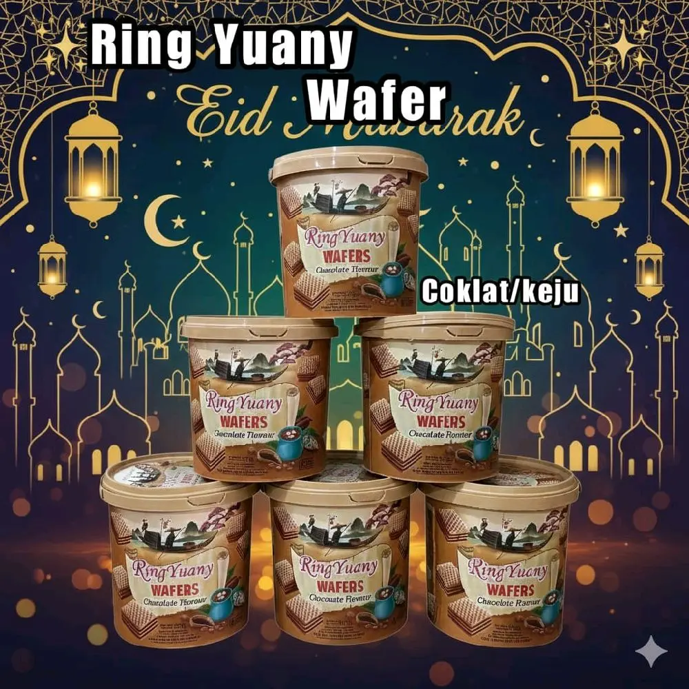 36.RING YUANY COKLAT ISI 6PCS