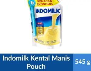 Susu INDOMILK cair putih & coklat uk. 535g,  Minuman Manis