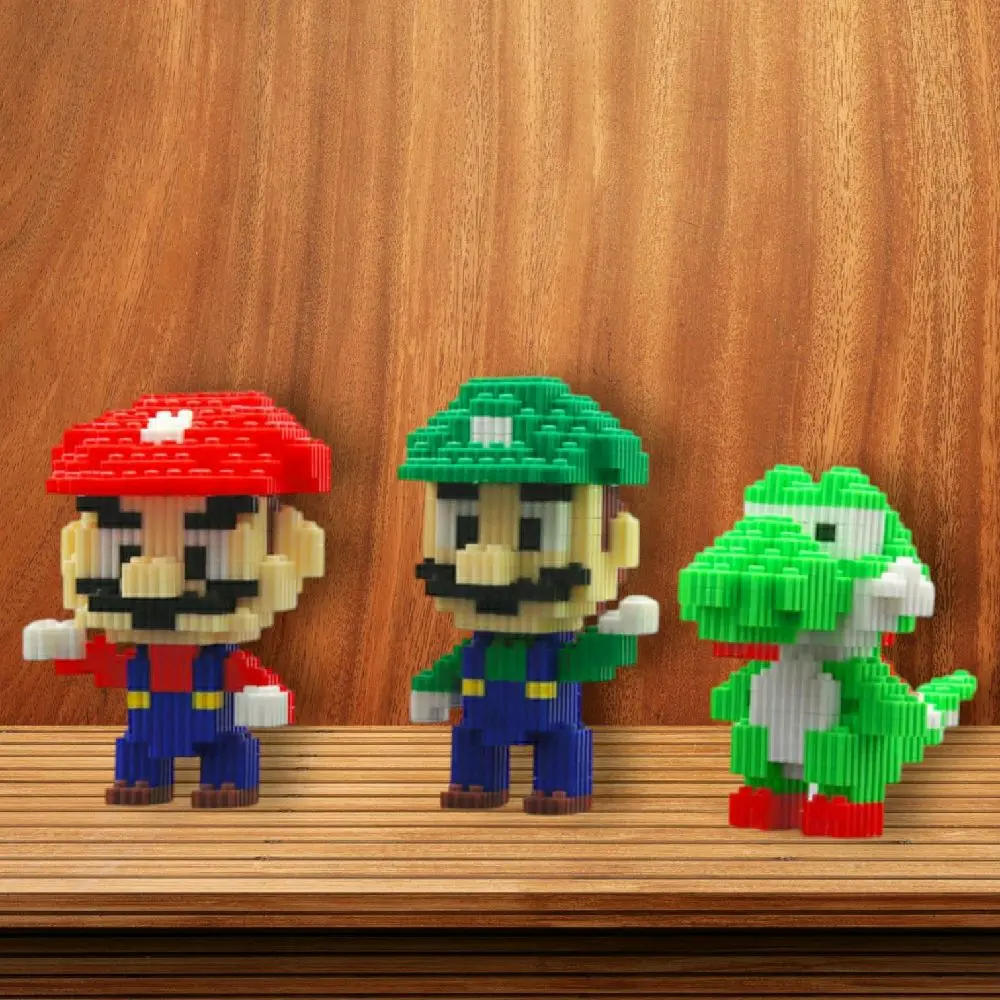 Nano Block Karakter Mario Luigi