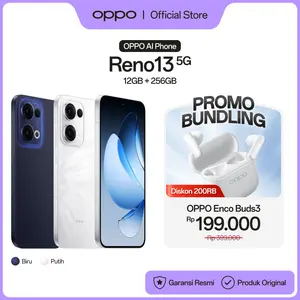OPPO Reno13 5G 12GB/256GB [80W SUPERVOOC 5600mAh Battery, IP69 Water Resistance: Underwater Photography, AI Livephoto]
