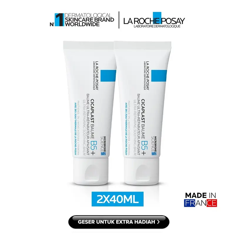 La Roche Posay Twinpack Cicaplast Baume B5 40ml (New Formula) 0