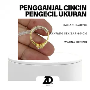 2 Pcs Pengganjal Cincin Alat Pengecil Ukuran Cincin Ganjal Ganjel Cincin
