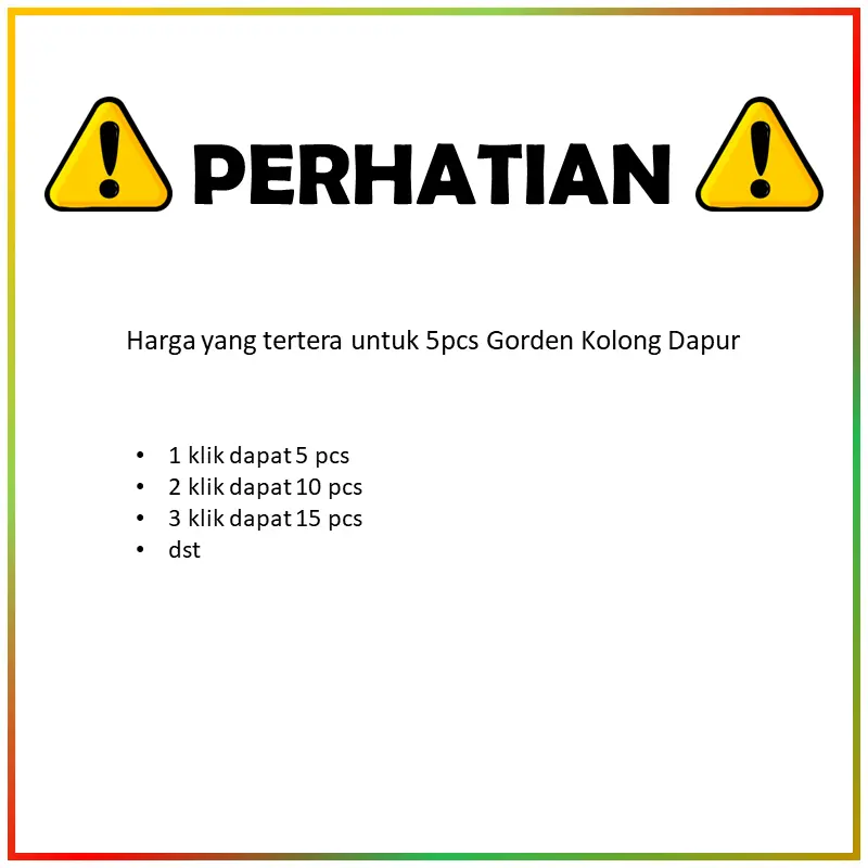 5 PCS PAKET HEMAT Gorden Kolong Dapur Bawah Meja Kompor dan Westafel Motif Terbaru 1
