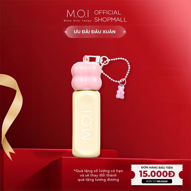  Son Tint Bóng Gummy MOI Bóng Mọng Nhẹ Môi Bền Màu 3g 