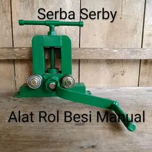 alat roll besi dan plat strip manual