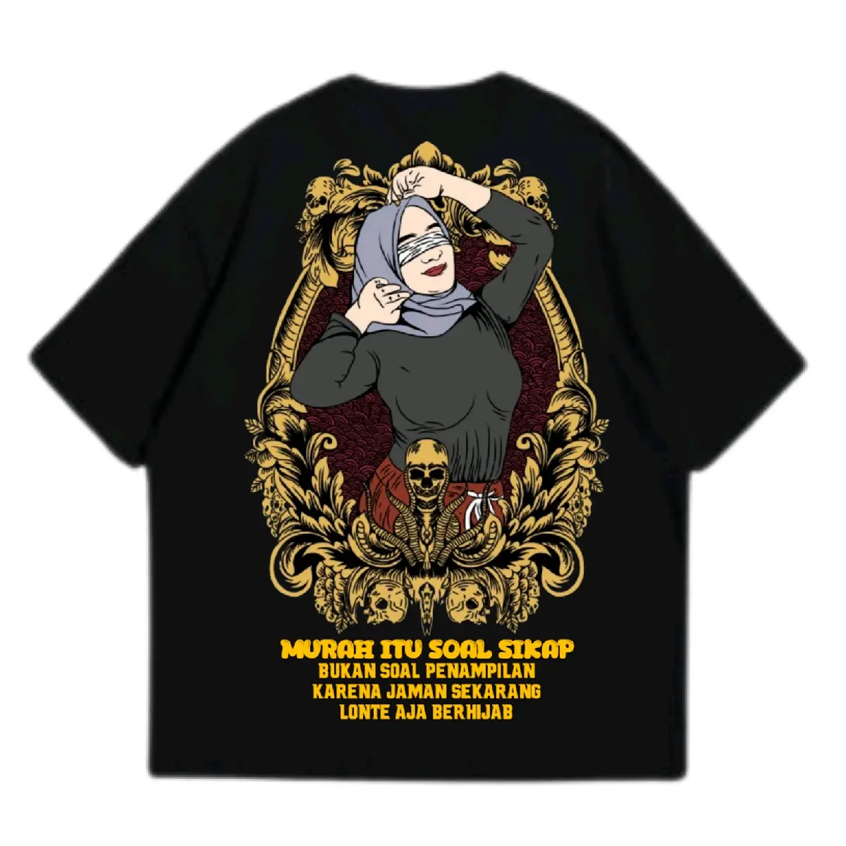 Kaus Murah Itu Soal Sikap Bukan Soal Penampilan Kaos Unisex Lengan Pendek Katun 30s