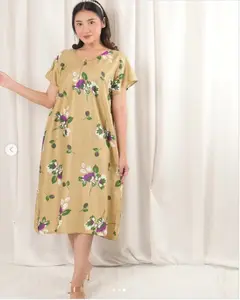 Daster Payung Daster Bali Rayon LD 110 Busui Kancing 2 Tali samping ET3