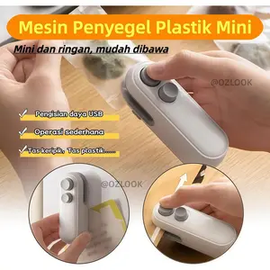 Mini Portable Sealer 2-in-1 Mini Portable Sealer Plastik