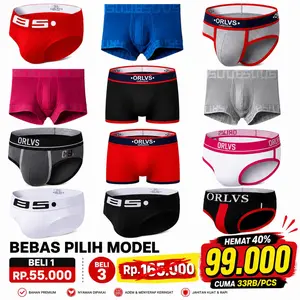 ORLVS Celana Dalam Brief dan Boxer Diskon
