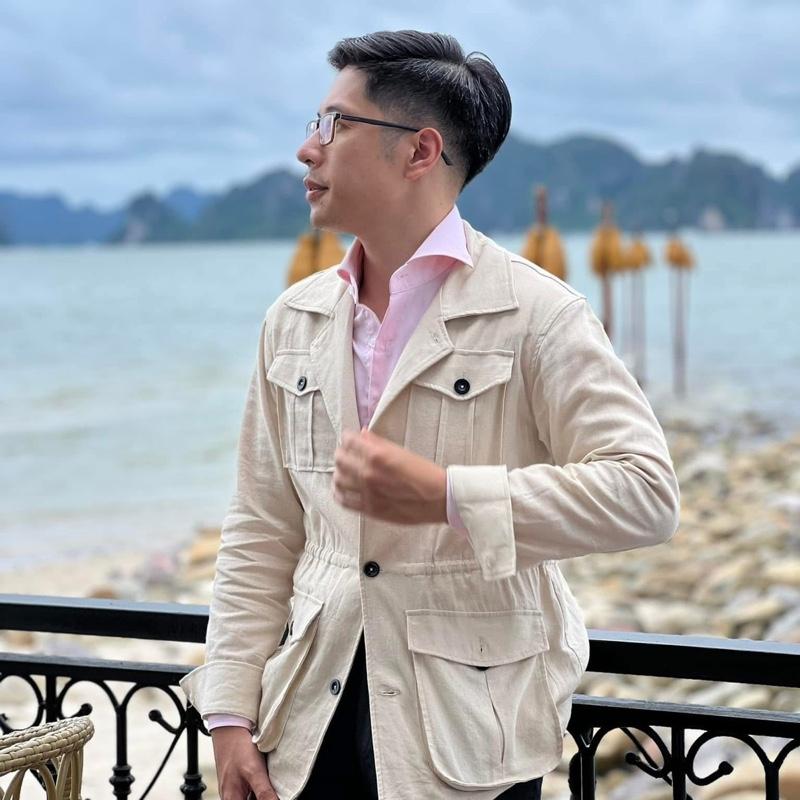 Lehman Brother - Safari/ áo khoác mùa hè dành cho nam và nữ, 2 màu. Chất liệu lanh, 1 lớp, mặc thay áo tránh nắng.