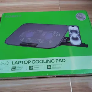 ROBOT Laptop Cooling Pad RCP10 Kipas Pendingin Holder Dual Port USB-A Laptop Computer - Garansi 1 Tahun [BISA COD]