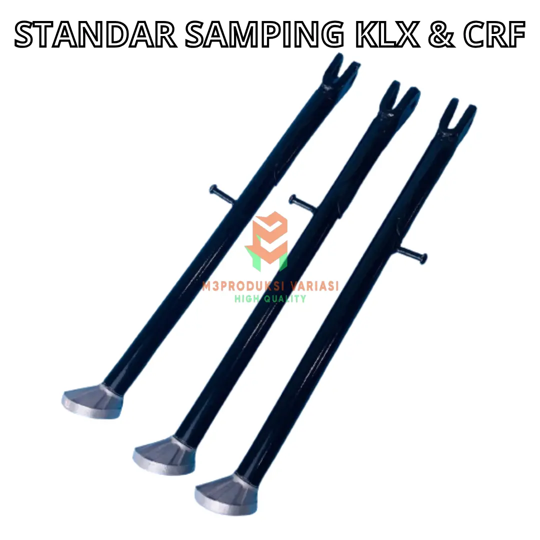 Standar Satu / Jagang Samping Motor Klx 150, Crf 150 dan Dtracker 40cm model ceker Motor Motorcycle Motor Kendaraan