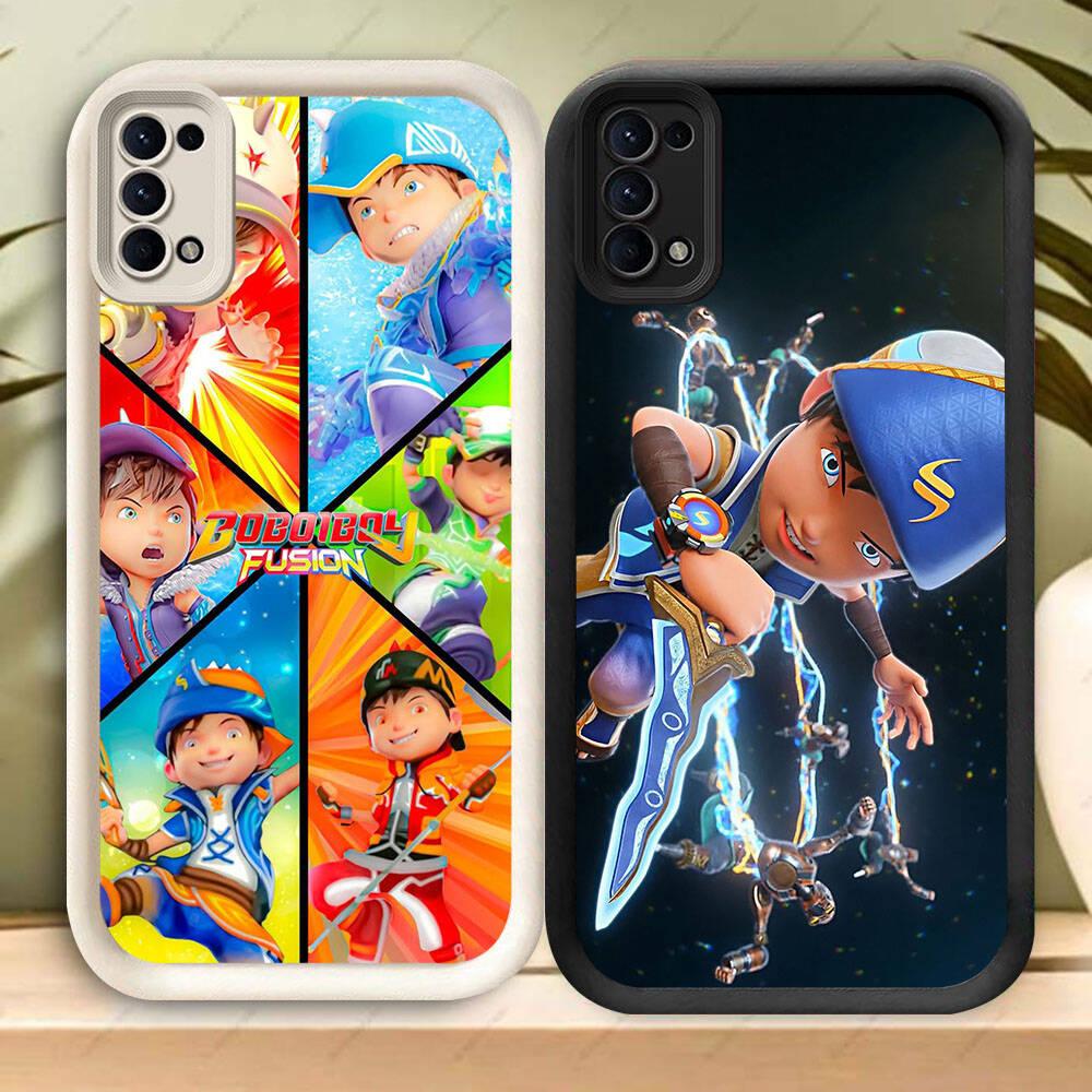 KD-5 Boboiboy Movie Luxury Casing untuk OPPO Reno 13F 8 7 6 5 4