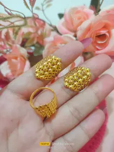 Cincin Koin91 Motif Anggur Besar Model No 12