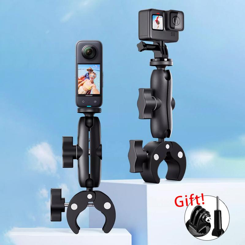 Phụ Kiện Camera Hành Động Xe Máy Xe Đạp Giá Đỡ Gắn Tay Lái Và Gắn Giá Đỡ Thích Hợp Cho GoPro 13 12 11 10 9 Tương Thích Với Insta360 X2 X3 X4 X5 GO3 GO3S DSLR Kẹp Siêu Ngày: 20230907
