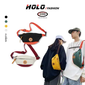 HOLO Tas Pinggang Pria Tas Dada Olahraga Wanita Waistbag Ultra Ringan Kapasitas Besar