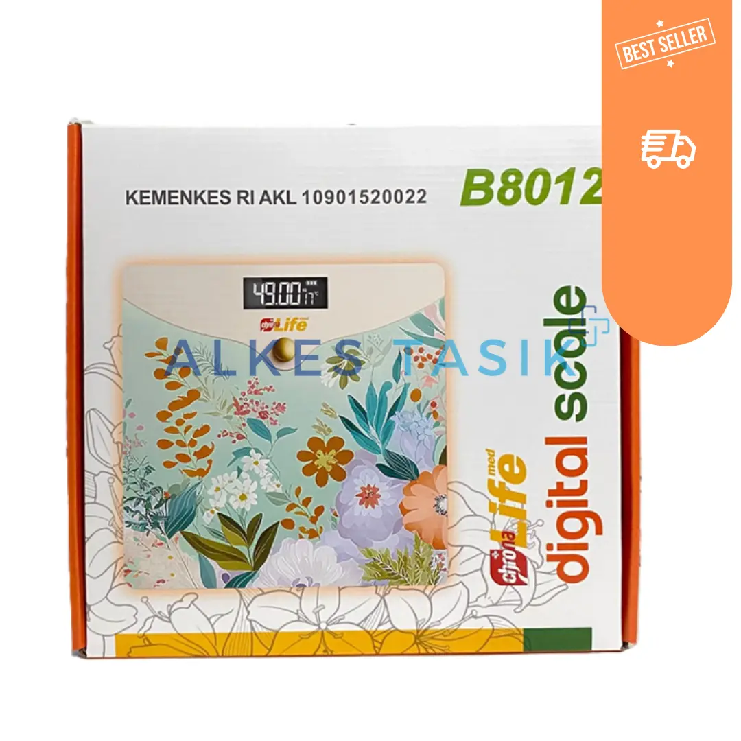 Timbangan Digital Chrona LifeMed B8012 / Digital Scale