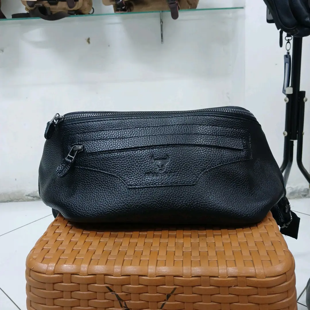 Waistbag brainbull kulit asli RZ1