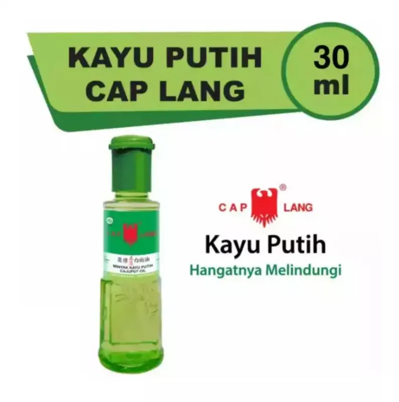 Minyak Kayu Putih Cap Lang MKP Cajuput Oil 30ml untuk Tubuh dan Gatal 1
