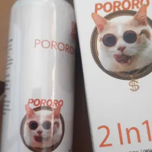 PORORO - Shampoo Kucing ALL PROTECTION untuk GROOMING, Jamur, Kutu, Scabies, Parasit, Alergi dan Radang Kulit