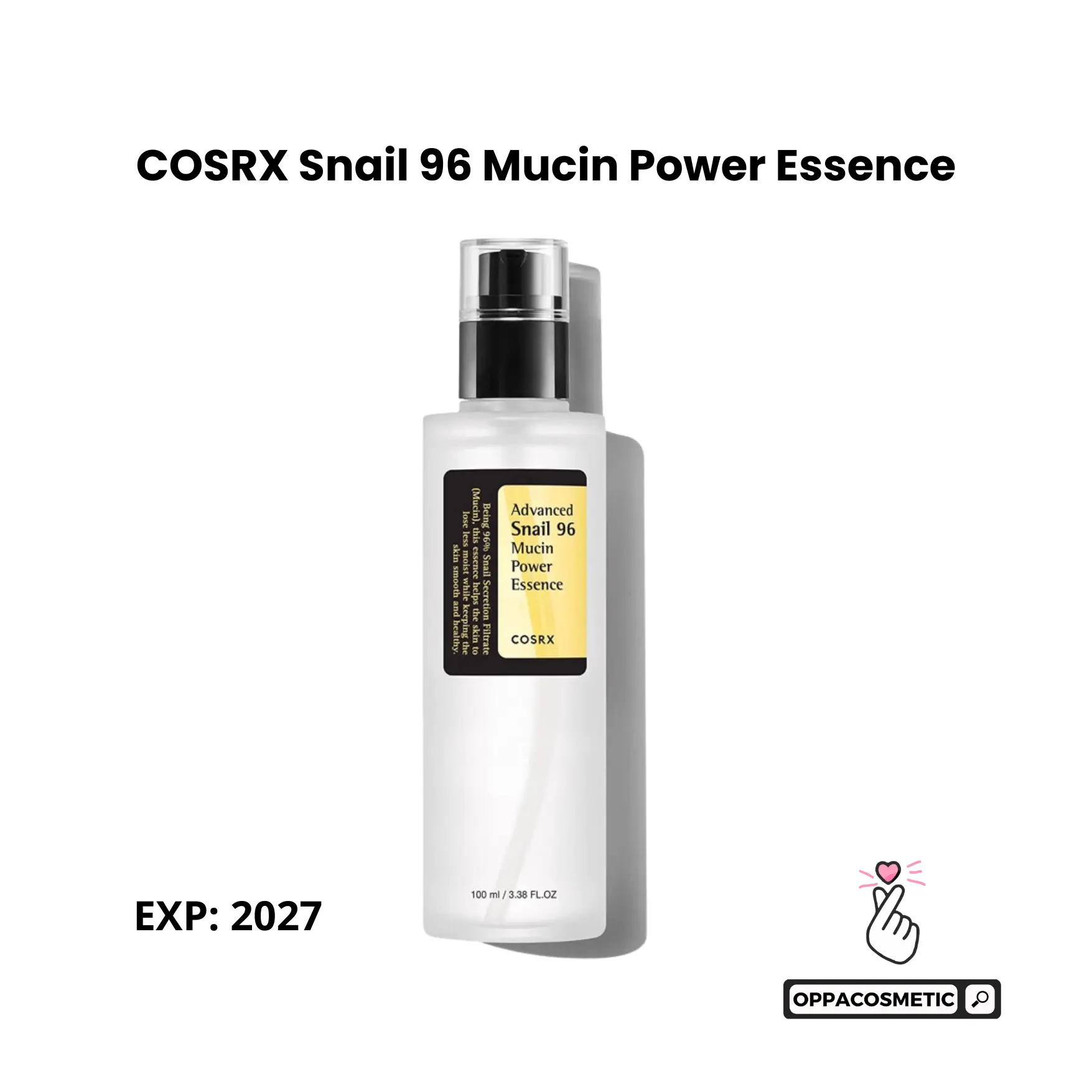 COSRX Advanced Snail 96 Mucin Power Essence 100ml Kulit Wajah Glowing Muka Perawatan