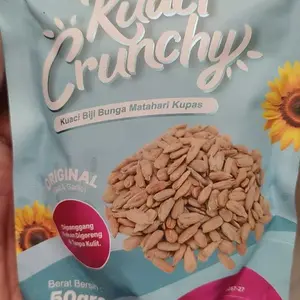 Findeli Kuaci Crunchy 50 gr, Kuaci Biji Bunga Matahari Panggang Tanpa Kulit, Roasted Sunflower Seeds