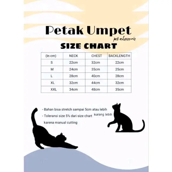 Baju koko sarung anabul kucing dan anjing FREE PECI 5