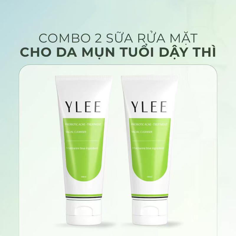 [Mua nhiều giá sỉ] Sữa rửa mặt YLEE cho da mụn, da mụn tuổi dậy thì