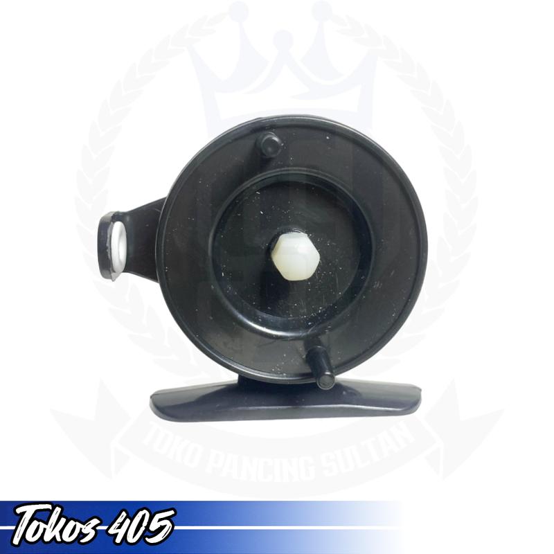 Reel Tokos 405 HITAM MURAH Kerekan Pancing COD Gratis Ongkir 3