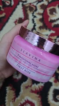 Product Review of SLAVINA Organic Rice Body Scrub First Kiss | scrub badan untuk menghilangkan bekas luka from ** ⋆** ** ** 𓆡**˚ ** 0