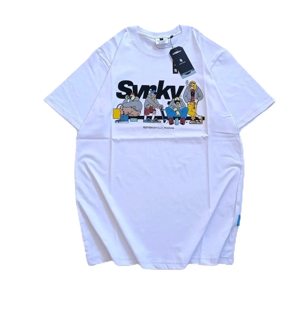 Kaos distro sevenkey original 100%/kaos atasan laki-laki /baju distro/atasan keren