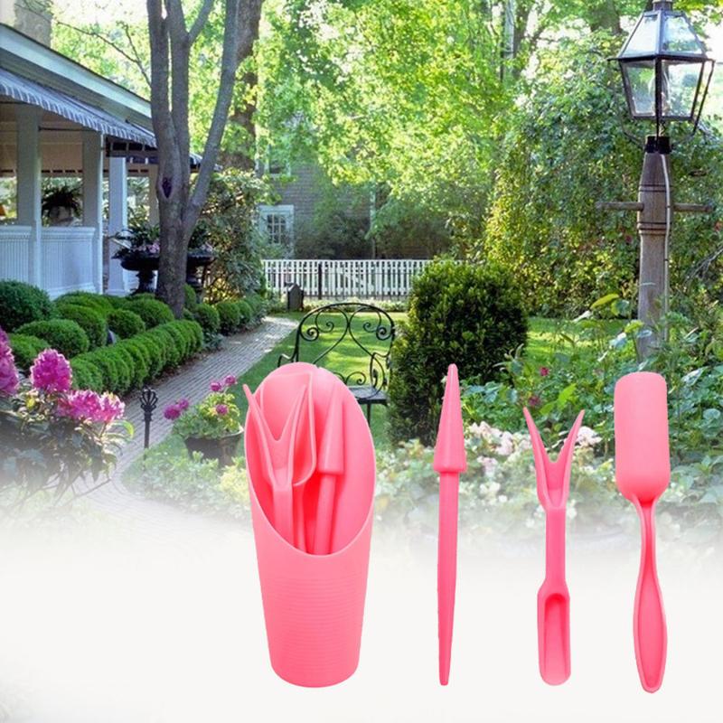 Product Introduction of 4pcs Mini Garden Tools Succulent Planting Kit Flower Growing Tool Set Home Plant Cultivation Garden Potted Flower Canes Rod Tool 103