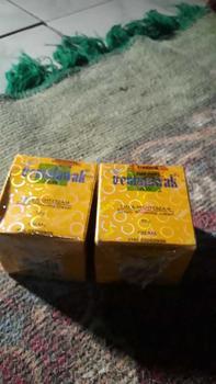 Product Review of FULL SEGEL CREAM TEMULAWAK SIANG + MALAM ORIGINAL HOLOGRAM HOLO GOLD DUS  BLINK BLING from a**x 0