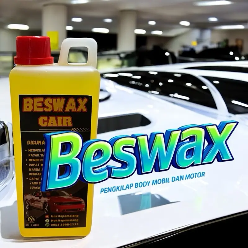 Beswax Cair Pengkilap Body Kendaraan Kasar dan Halus - Car motor
