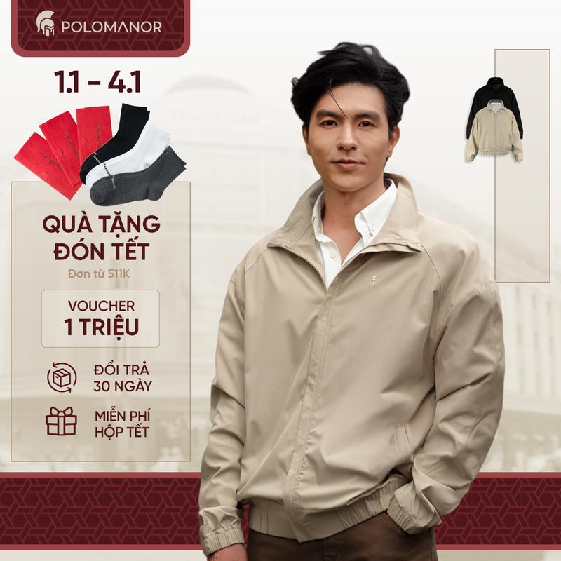 NEW T11 Áo khoác gió nam Cao Cấp chống nắng ORIN BST QUIET STRENGTH thanh lịch - POLOMANOR