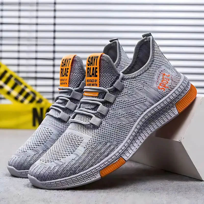 VIDAR.SHOES Sepatu Sneakers Pria Sepatu Cowok WR 53 Snekers Hitam Kerja sepatu brand Lokal Casual Shoes 4