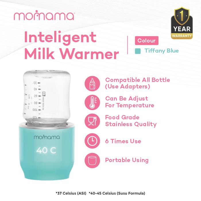 Gambar Momama Intelligent Bottle Warmer - T-Blue Bayi Botol Menghangatkan Minum dari MomamaStore Kota Tangerang Tokopedia
