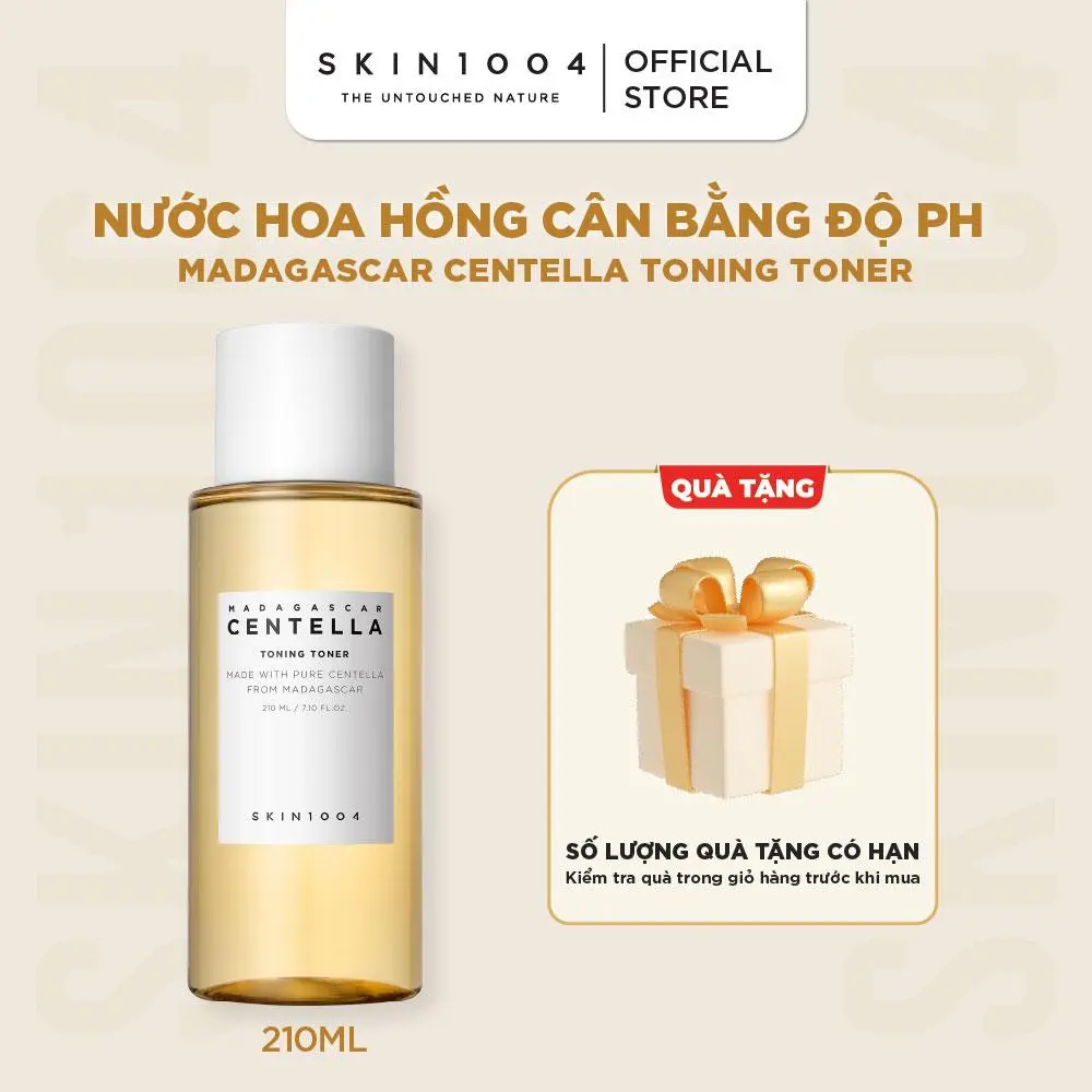 Nước hoa hồng dịu da SKIN1004 Madagascar Centella Toning Toner 210ml