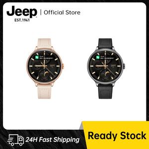 Jam Tangan Pintar Ultra-nipis, Jeep S09, Skrin HD IPS, Panggilan Bluetooth, Sesuai untuk Sukan, Kalis Air, dengan Kadar Jantung, Oksigen Darah dan Pengesanan Tidur, Sesuai untuk Wanita, Jam Tangan Pintar Perniagaan, Main Balik Muzik, Gaya Hidup, Kalis Air